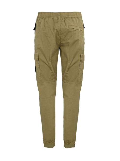 Pantalone cargo 31314 in satin Biscuit STONE ISLAND | 811531314V0094